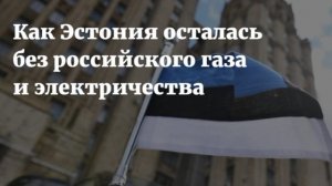 «Как же хорошо, что Россия содержала нас!»

Жители Эстонии возмущены тарифами на электричество