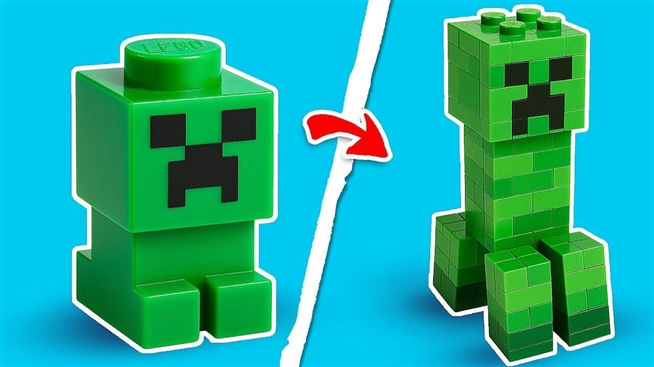 100 сборок для Майнкрафта… Но все из LEGO смотреть онлайн
