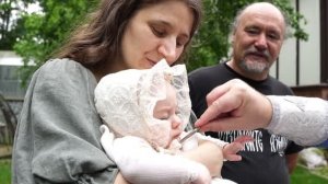 Домашнее видео: Миропомазание Лорелеи