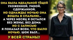 После той ночи с тёщей я потерял дар речи. Через месяц всплыла правда, от которой похолодела кровь