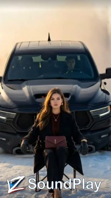Super RAM и тормоза отличные #девушка #ram #джип #тестдрайв #шоу #вайб