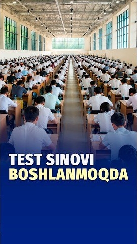🍿 Abituriyentlar diqqatiga! O‘zbekistonda test sinovi o‘tkaziladigan sanalar ma’lum bo‘ldi