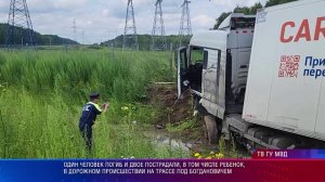 Один человек погиб и двое, в том числе ребенок, пострадали в ДТП под Богдановичем