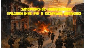 Новости СВО Сегодня-Запорожское направление Продвижение РФ в Казачьих Лопнях