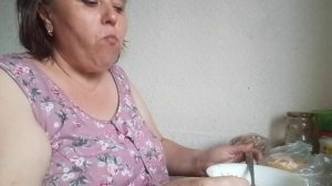 Мукбанг. Окрошечка и чай с блиночками.