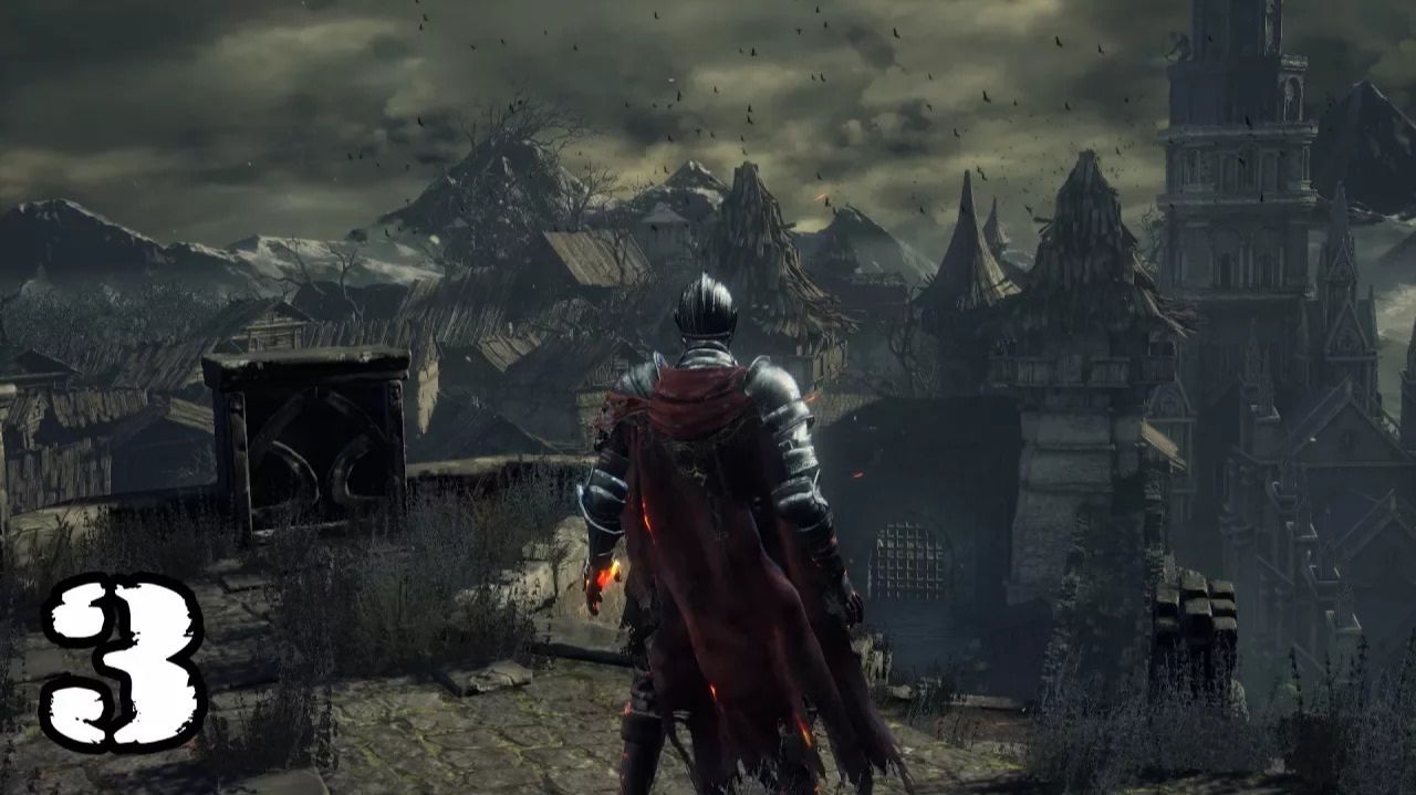 Dark Souls 3 прохождение #3►Рыцарь Лотрика►Демон, Дерево, ПВП►Full HD 60 FPS