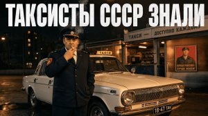 Таксисты СССР знали то, чего не знаем мы | Жуткие Рассказы