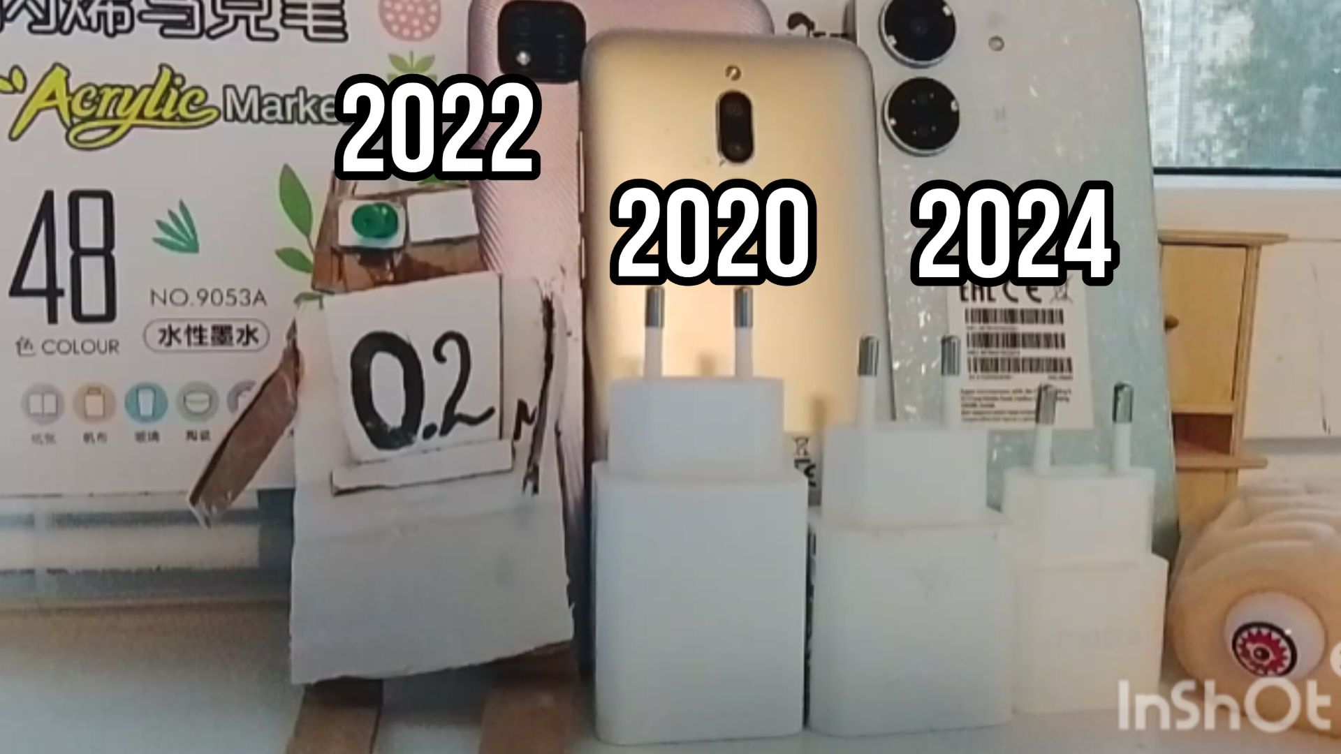 Небольшая эволюция размеров телефонов с 2020 года по 2024/2026года , вместе с роботом Серёгой смотреть онлайн