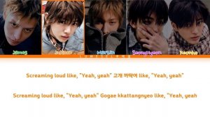 CORTIS - 'REDRED' (코르티스
 'REDRED' 가사) [COLOR_CODED_LYRICS ]