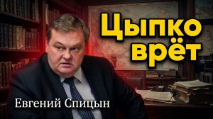 Очередная ложь Цыпко | Евгений Спицын