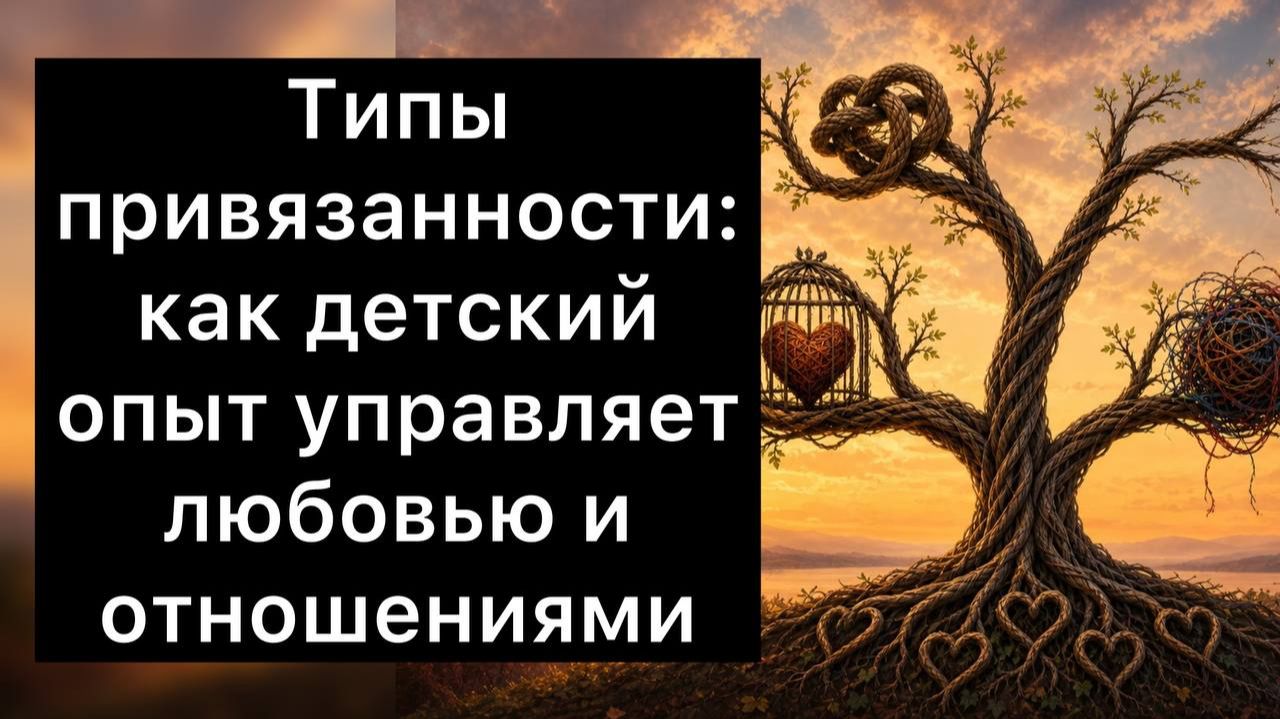 Типы привязанности: как детский опыт управляет любовью и отношениями смотреть онлайн