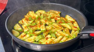Таких вкусных цукини я еще не ел! Приготовить быстро и легко!