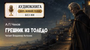 «Грешник из Толедо». А.П. Чехов. Аудиокнига. Читает Владимир Антоник