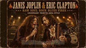 Janis Joplin & Eric Clapton 🔥 Raw Soul Rock Blues.