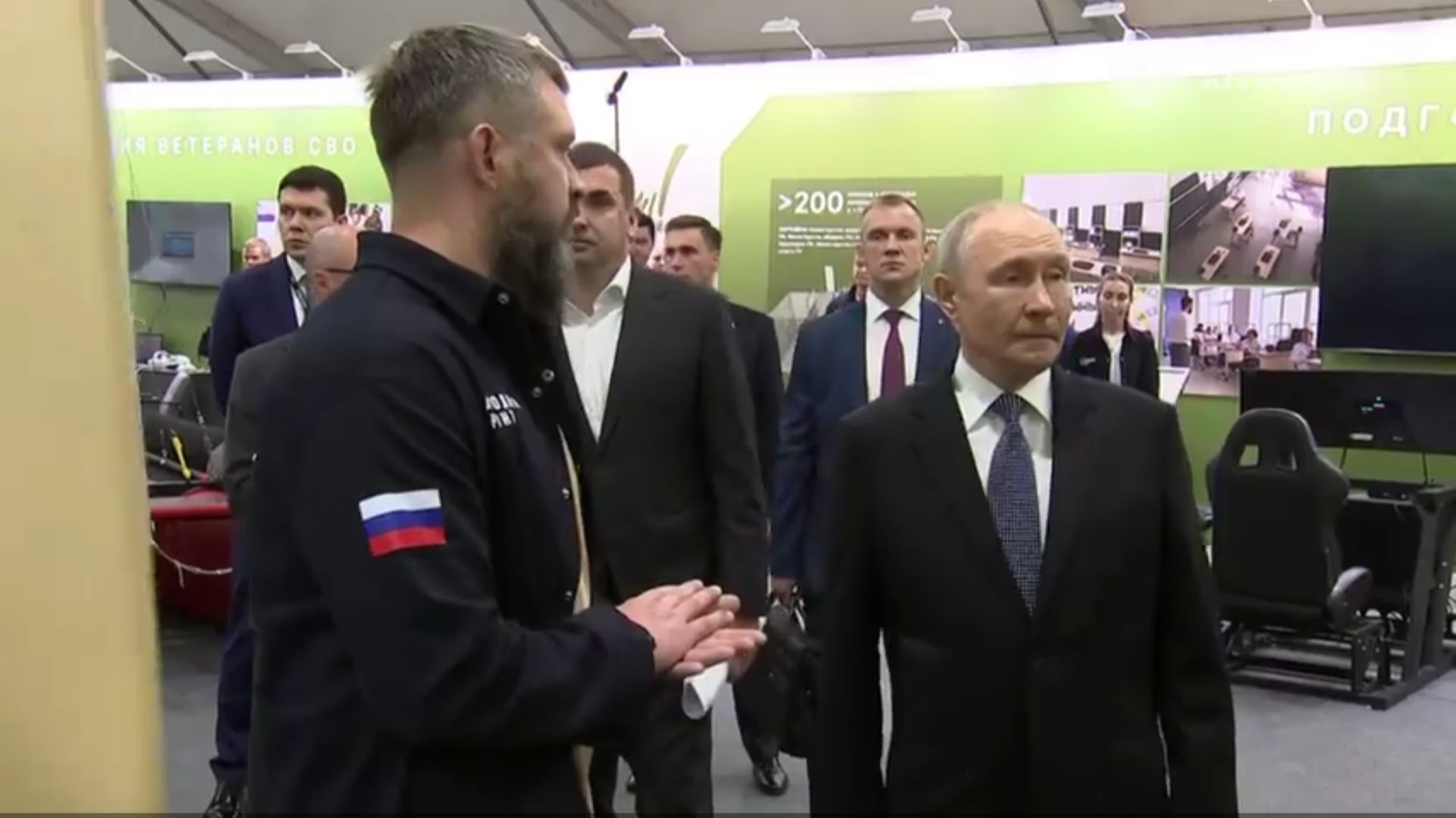 Владимир Путин осмотрел выставку проектов Народного фронта, 13 июля 2026 года