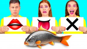 Откуси Лизни или Ничего Челлендж # Забавные Кухонные Лайфхаки от DuKoDu Challenge