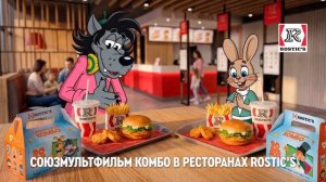 Комбо «Союзмультфильм» в ресторанах ROSTIC'S