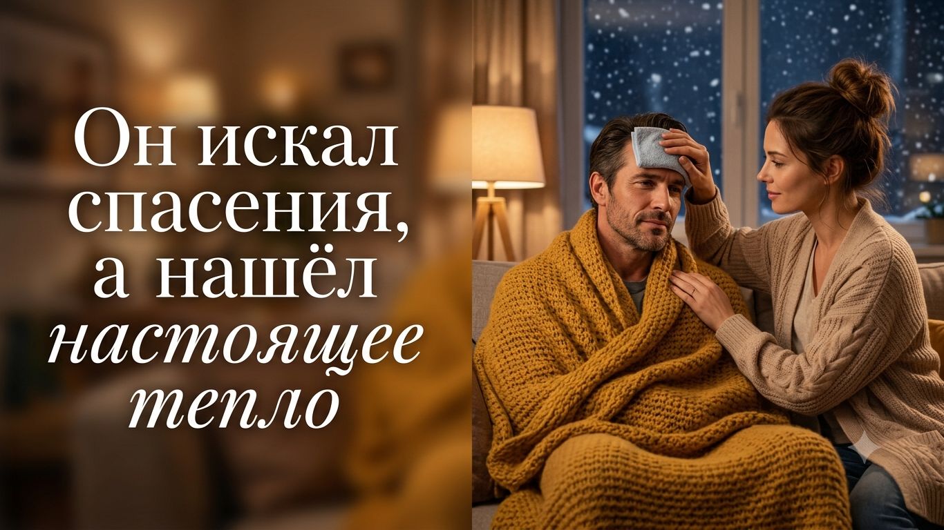 Она отогрела его сердце - История