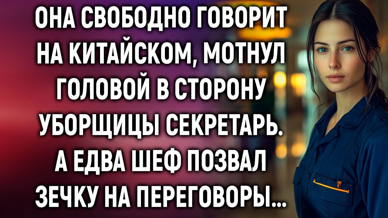Жизненные ИсторииОна свободно говорит на китайскомИстории из жизниРеальные историиАудиорассказы