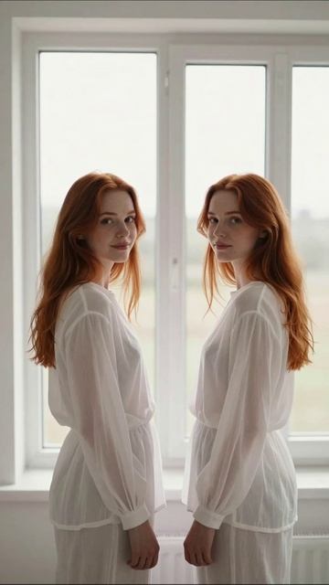 Рыжие близнецы: эстетика и свет ✨ #рыжие #близнецы #эстетика смотреть онлайн
