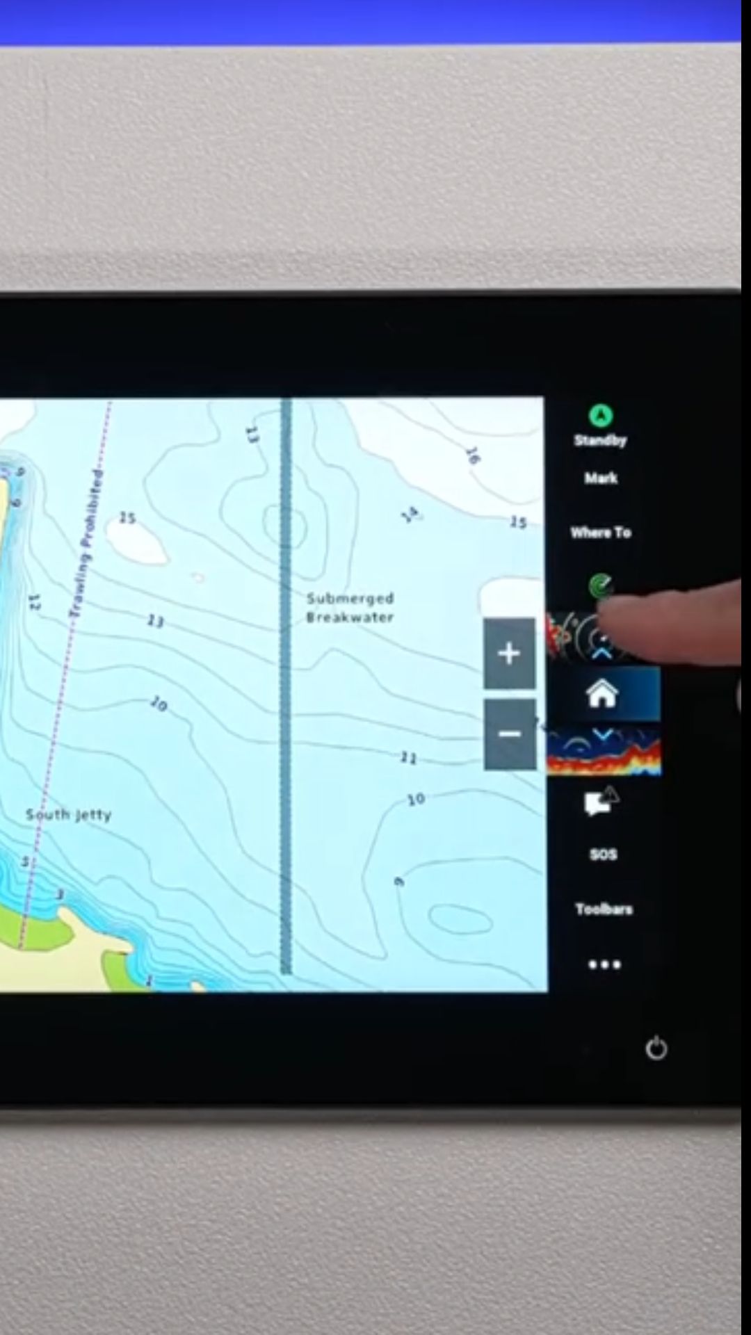 Добавляем нужные панели в закреплённые, Garmin
