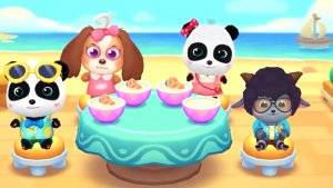Школьный Автобус Малышки Панды #игрыдлядетей