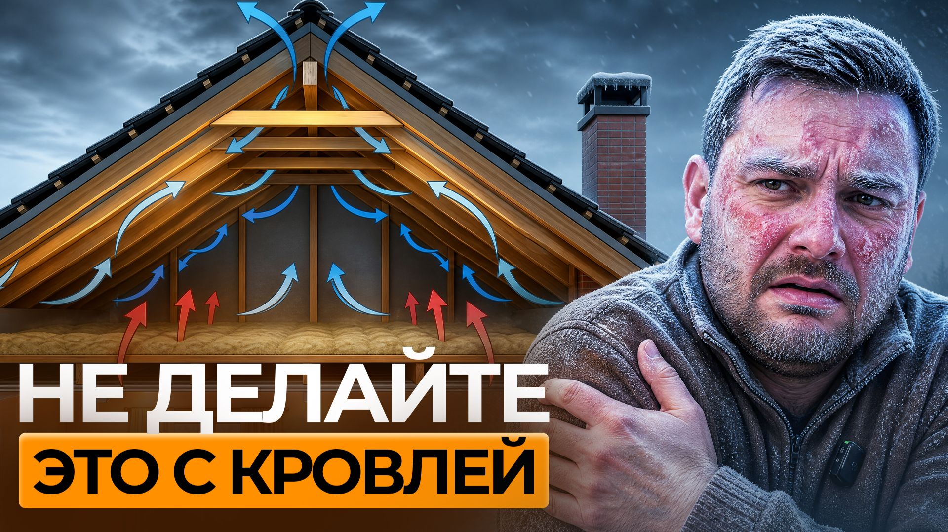 Ваш ДОМ будет ПРОДУВАТЬ из-за ЭТИХ ошибок в кровле! ТОП лучших утеплителей смотреть онлайн