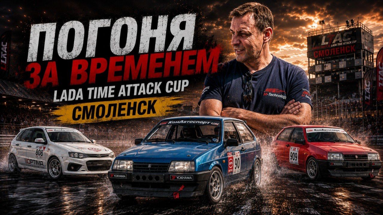 ПОГОНЯ ЗА ВРЕМЕНЕМ. LADA TIME ATTACK СМОЛЕНСК.