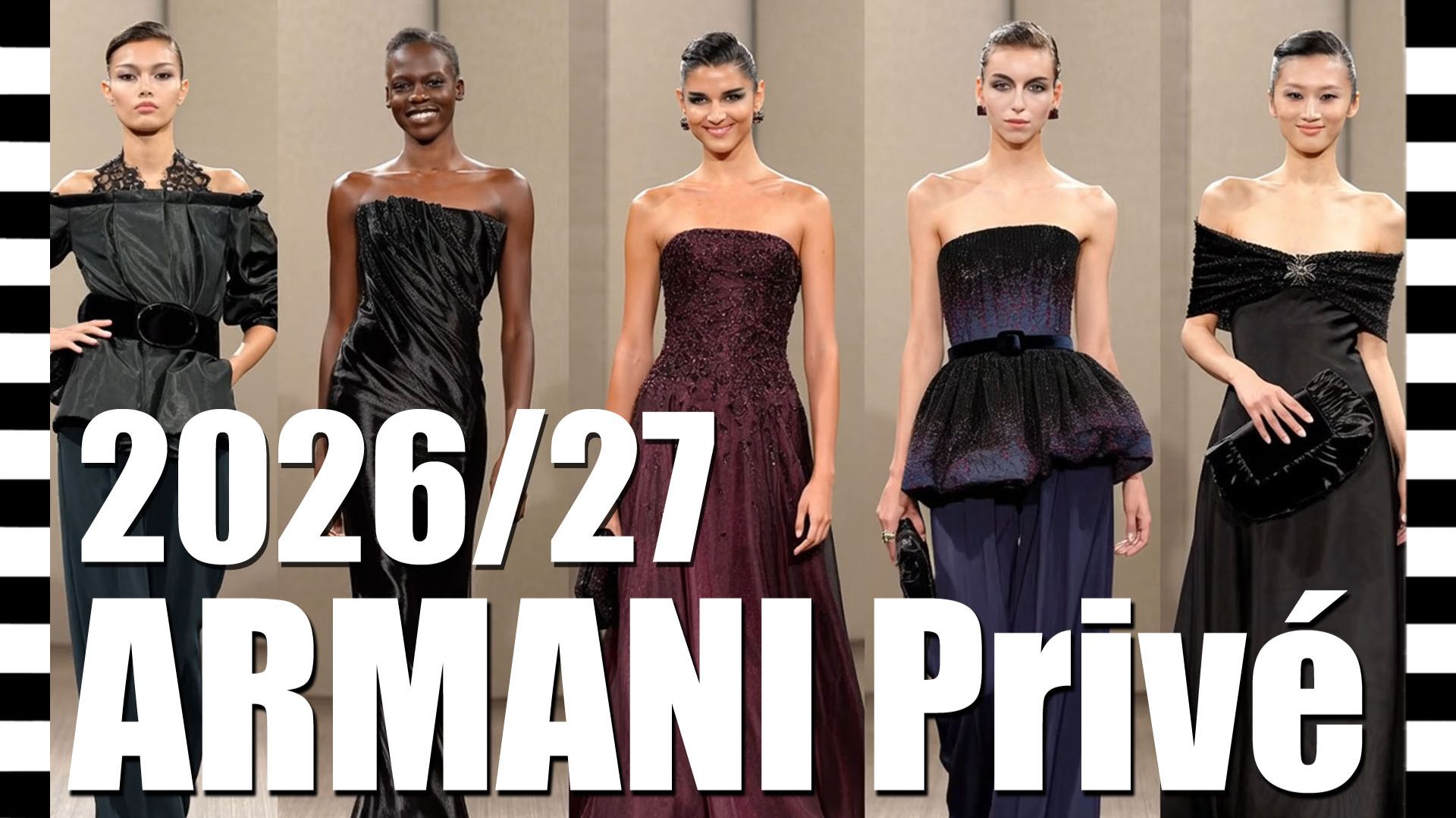 🔥 GIORGIO ARMANI PRIVÉ осень-зима 2026-2027, показ коллекции на Неделе высокой моды в Париже смотреть онлайн