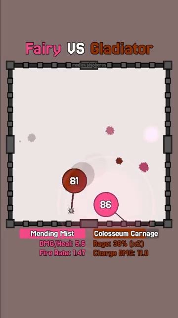 Fairy VS Gladiator
