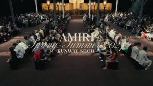 Показ коллекции Amiri весна-лето 2027