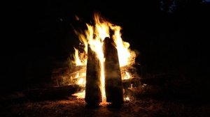 На это можно смотреть вечно: Магия горящего огня Живые обои для вашего монитора