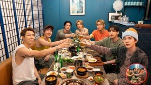 Фанаты BTS в восторге! Джин и участники BTS за ужином в Мюнхене выглядят такими трогательными!