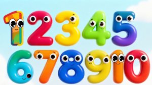 ИЗУЧАЕМ ЦИФРЫ ОТ 1 ДО 10 Мультики для детей