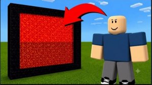 КАК СДЕЛАТЬ ПОРТАЛ В МИР РОБЛАКС В МАЙНКРАФТЕ #minecraft #minecraftchallenge