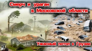 Смерч и ураган в Московской области❗ Ужасное наводнение в Телави, Грузия❗ Градовый шторм в Мексике❗