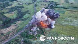 Удар фабами по временной дислокации всу в харьковской на оккупированной ДНР