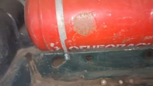 Как и куда установить газовый баллон ГБО в автомобиле, как его закрепить