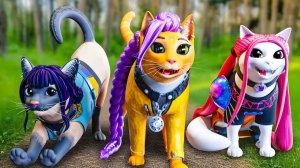 РУМИ, МИРА И ЗОИ ПРЕВРАТИЛИСЬ В КОШЕК?! K-Pop Охотницы на Демонов: Huntrix анимация