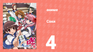 Саки 4 серия (аниме-сериал, 2009)