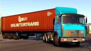 712 / ETS2 1.58 / MAZ - 6422 / С грузом из Болгарии в Молдову.