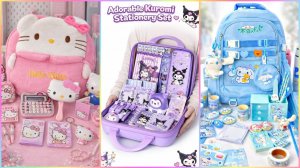 ОГРОМНАЯ распаковка канцелярских товаров Sanrio!🎀 Hello Kitty, Cinnamoroll, My Melody, Kuromi ✨