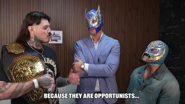 Dominik Mysterio to El Grande Americano: “We must get each other’s back”: Lucha Libre AAA highlights смотреть онлайн