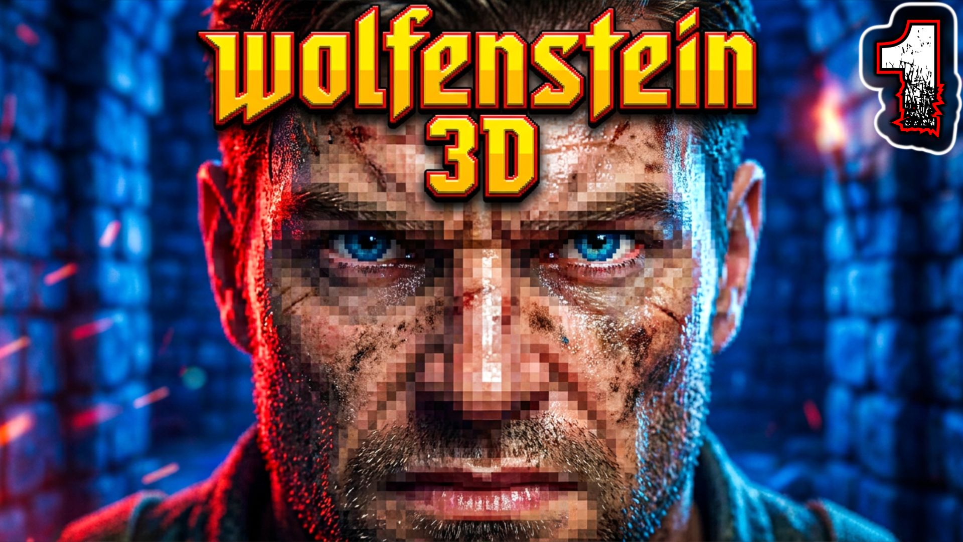 WOLFENSTEIN 3D #1 - Эпизод 1: Этаж 1-10 [Castle Wolfenstein 1981, Beyond Castle Wolfenstein 1985] смотреть онлайн