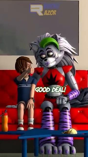 You weren't supposed to join him Roxy... #shorts