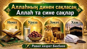 Аллаһның динен сакласаң Аллаһ та сине саклар | Җомга хөтбәсе | Равил хәзрәт Бикбаев