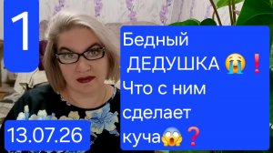 1 часть. Бедный ДЕДУШКА😭❗️Что с ним сделает куча😱❓️