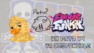 Friday night Funkin Vs UN PATO V4 UPDATE PC AND MOBILE V-SLICE