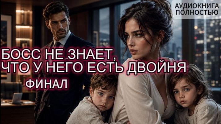 БОСС НЕ ЗНАЕТ, ЧТО У НЕГО ЕСТЬ ДВОЙНЯ | ФИНАЛ | АУДИОКНИГА ПОЛНОСТЬЮ | ЛЮБОВНЫЙ РОМАН смотреть онлайн