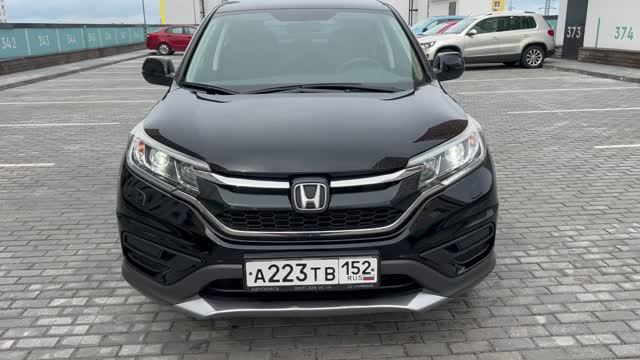 Продажа Honda CR-V 4, рестайлинг, 2016, черный, 46 000 км